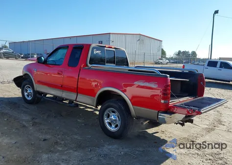 2002 Ford F-150 Lariat/Xl/Xlt из США, поврежденный, VIN 1FTRX18L62NA90008